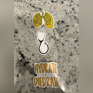 nurse / healthcare theme stickers